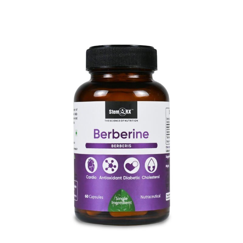 Berberine – Lower Cholesterol | Antioxidant | Improve Cardiovascular Health | Diabetic for Women