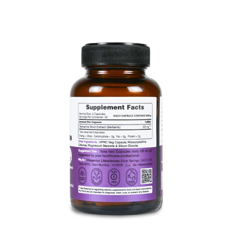 Berberine – Lower Cholesterol | Antioxidant | Improve Cardiovascular Health | Diabetic for Women - Image 2