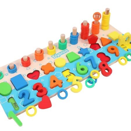 3 in 1 Number Shapes & Couting Puzzle