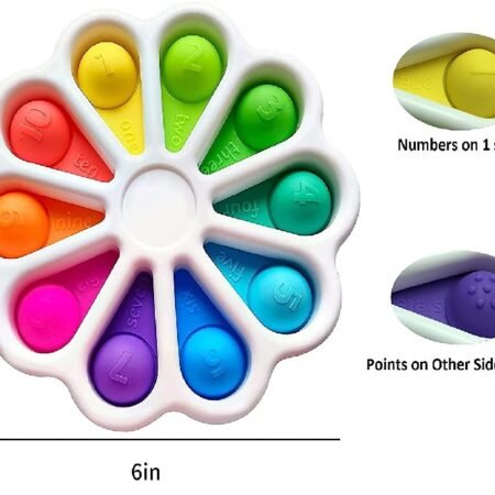 Silicone Push POP IT Bubble Fidget Toy