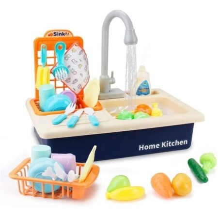 Plastic Play Sink with Running Water