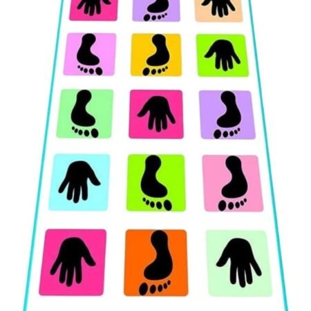 Hopscotch Hand and Foot Mat