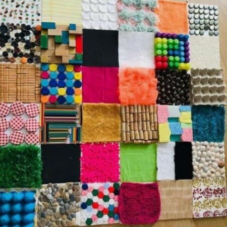 Sensory tactile wall panel