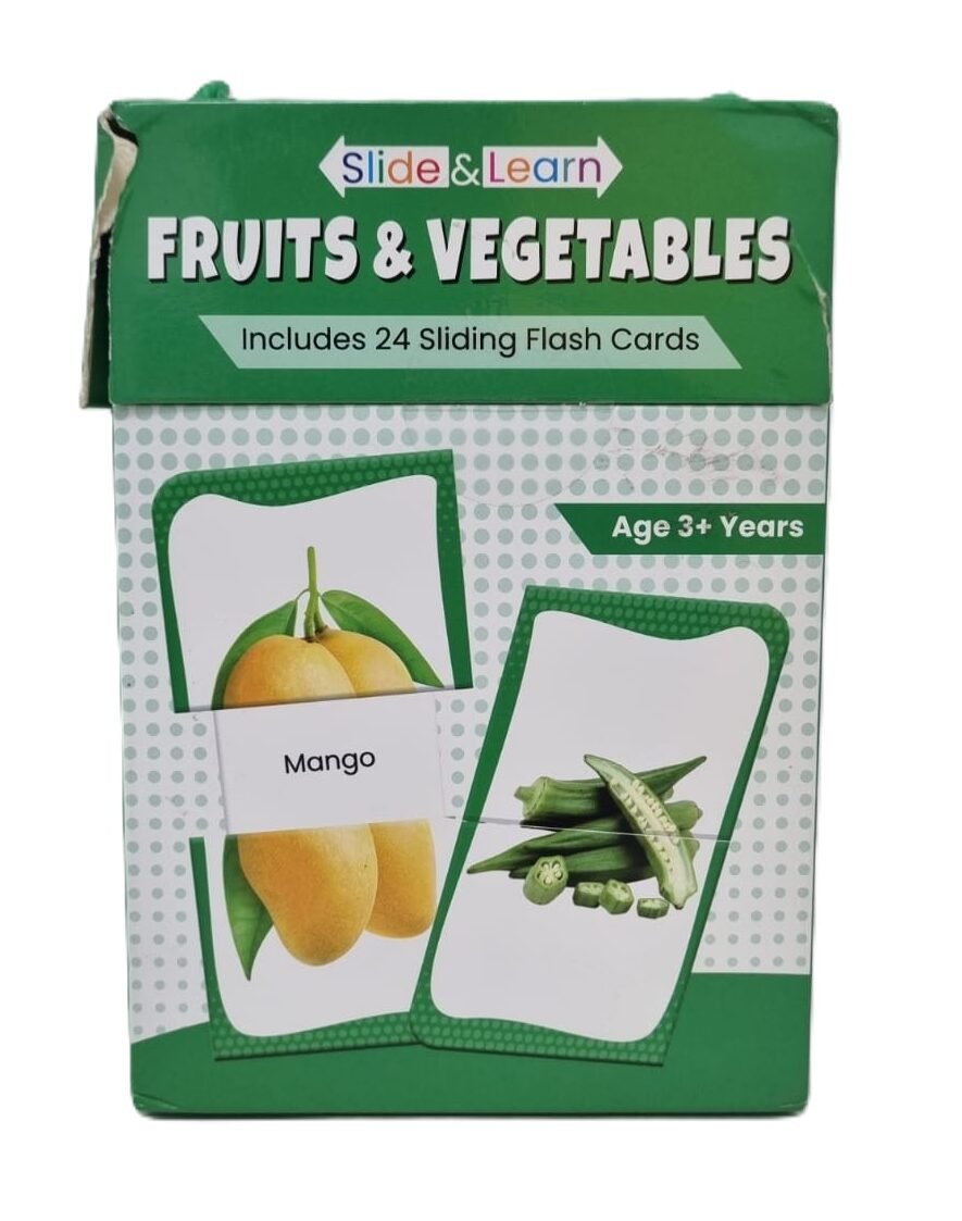 Slide & Learn: Fruits & Vegetables f