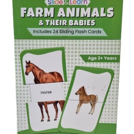 Slide & Learn: Farm Animals & Their Babies