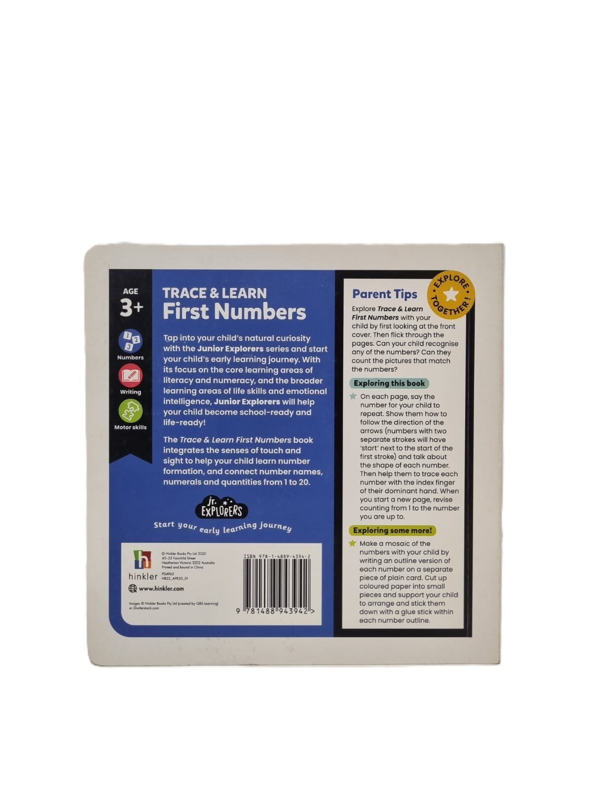 Jr. Explorers: Trace & Learn First Numbers - Image 3